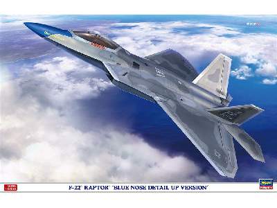 52293 F-22 Raptor Blue Nose Detail Up Version - image 1