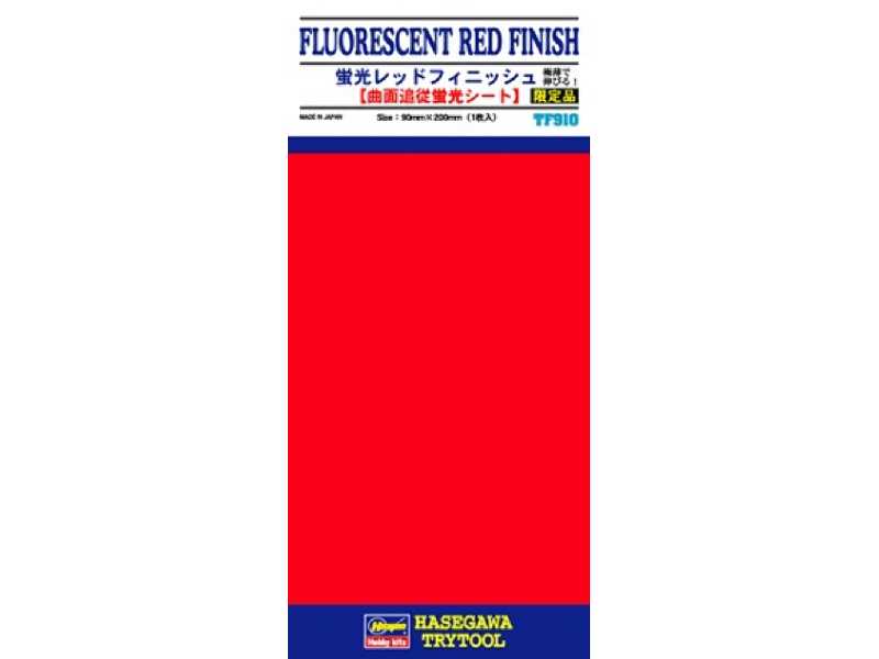 71910 Fluorescent Red Finish - image 1
