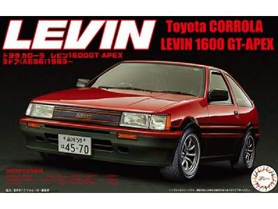 Id-9 Toyota Corrola Levin 1600 Gt-apex - image 1