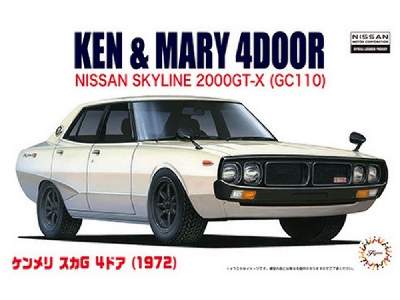 Id-5 Ken & Mary 4door Nissan Skyline 2000gt-x (Gc110) - image 1