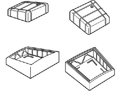 He 111P (wing fuel tank) exterior set - image 1