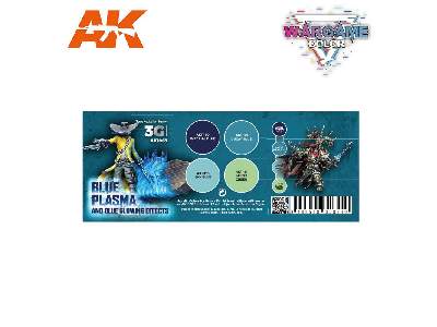 Ak 1067 Blue Plasma And Glowing Effects Set - image 2