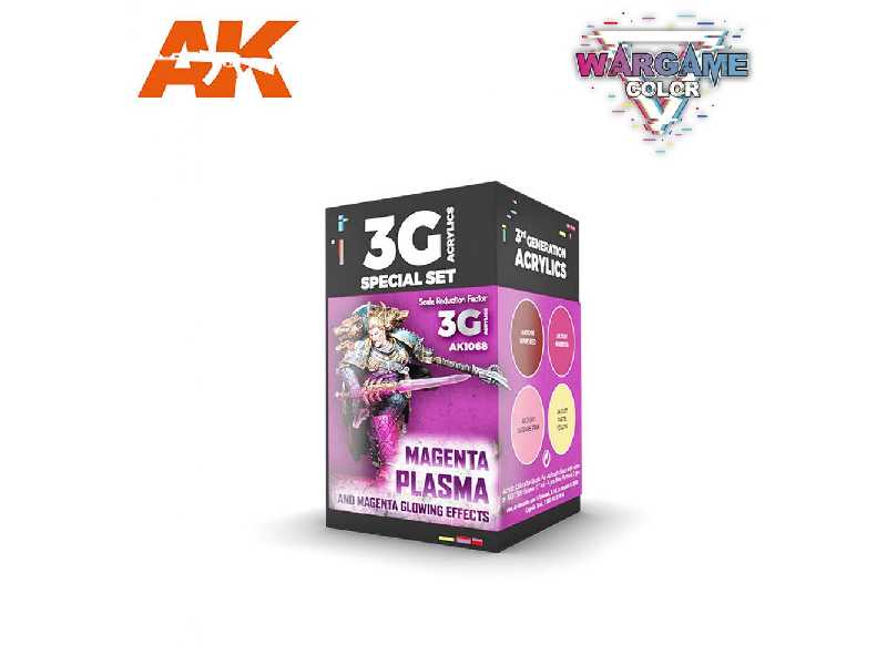 Ak 1068 Magenta Plasma And Glowing Effects Set - image 1