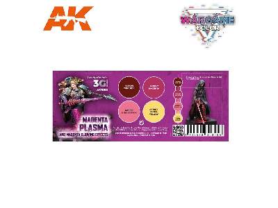 Ak 1068 Magenta Plasma And Glowing Effects Set - image 2