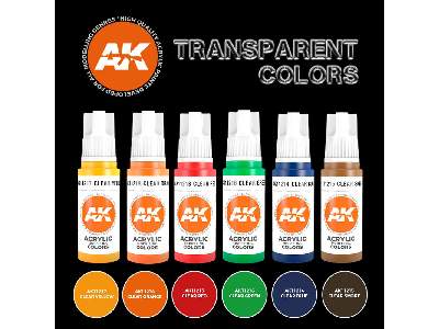 Ak 11758 Transparent Colors Set - image 3