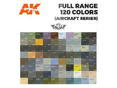 Ak 11921 Wooden Box With 120 Colors Of 3gen Air Range - Special Edition - image 3