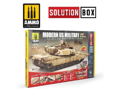 A.Mig 7712 Solution Box - Modern Us Military Sand Scheme - image 1