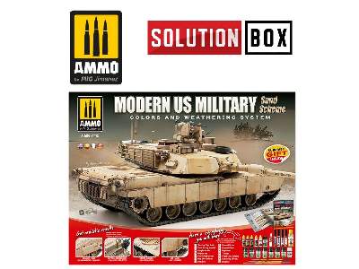 A.Mig 7712 Solution Box - Modern Us Military Sand Scheme - image 5
