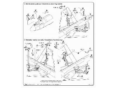 Hawker Hunter undercarriage set - image 3