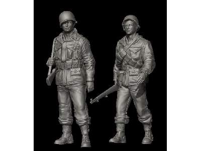 Us Soldiers In M43 Uniform Set - image 2