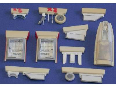 Gloster Meteor FR. Mk 8/9 - undercarriage set for MPM - image 1