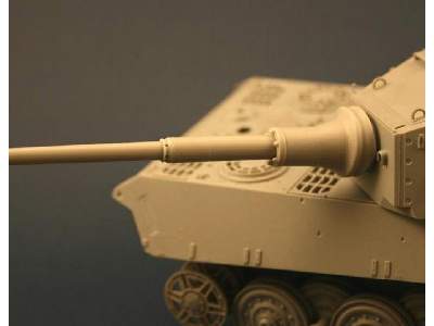 Kwk43/L71 Barrel With Canvas Cover For Tiger Ii Serien Turm / Jagdpanther - image 3