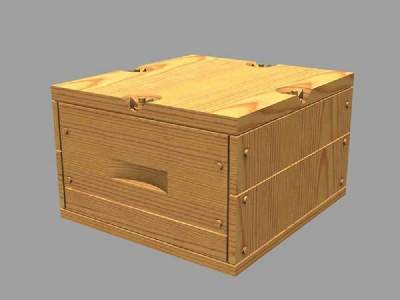 Us Ammo Boxes For 0,5 Ammo (Wooden Pattern) - image 1