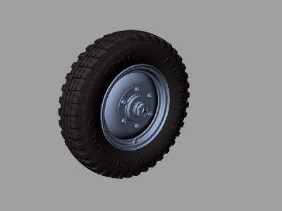 Mercedes G4 Road Wheels (Gelande Pattern) - image 1