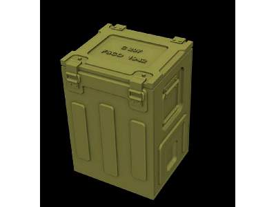 C207 British Ammo Boxes For 2pdr - image 1