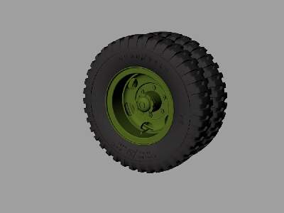 M35&m109 Trucks Road Wheels (Goodyear) - image 1