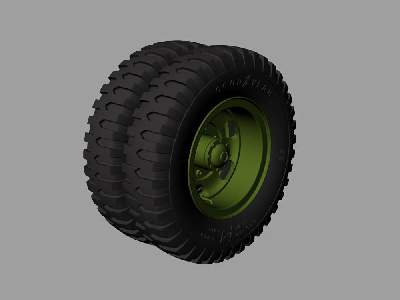 M35&m109 Trucks Road Wheels (Goodyear) - image 2