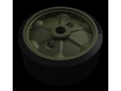 M4 "sherman" Road Wheels Pattern No7 - image 2