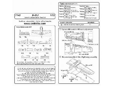 B-25J Control surfaces (Revell) - image 2