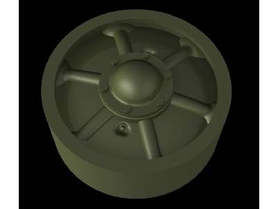 M4 "sherman" Idler Wheels No2 - image 2