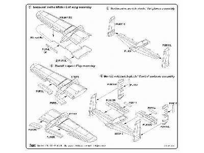B-25J Control surfaces (Revell) - image 3