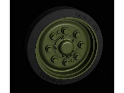 M4 "sherman" Hvss Road Wheels - image 1