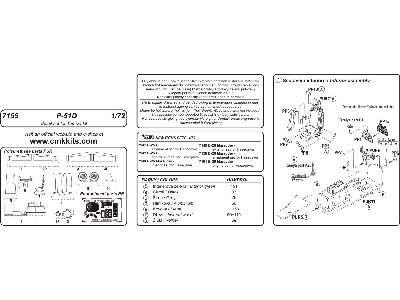 P-51D Mustang - Detail set for Tamiya Kit - image 2