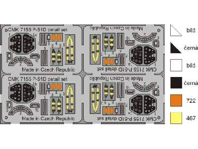 P-51D Mustang - Detail set for Tamiya Kit - image 5