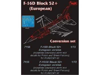 F-16D European version conversion for A - image 1