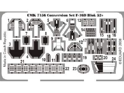 F-16D European version conversion for A - image 4