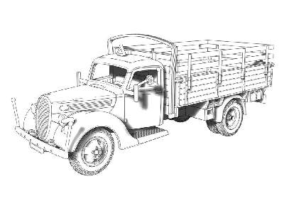 G917T 3t German Cargo truck - image 12