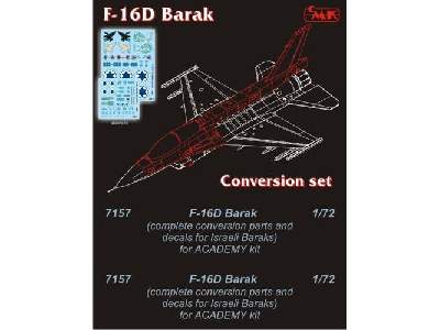 F-16D Barak - conversion set for Academy - image 1
