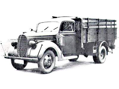 G917T 3t German Cargo truck - image 25
