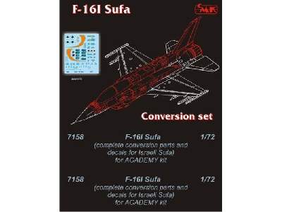 F-16D SUFA - conversion set for Academy - image 1