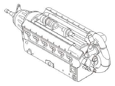 Daimler Benz DB 603 - German WW II aircraft engine - image 1