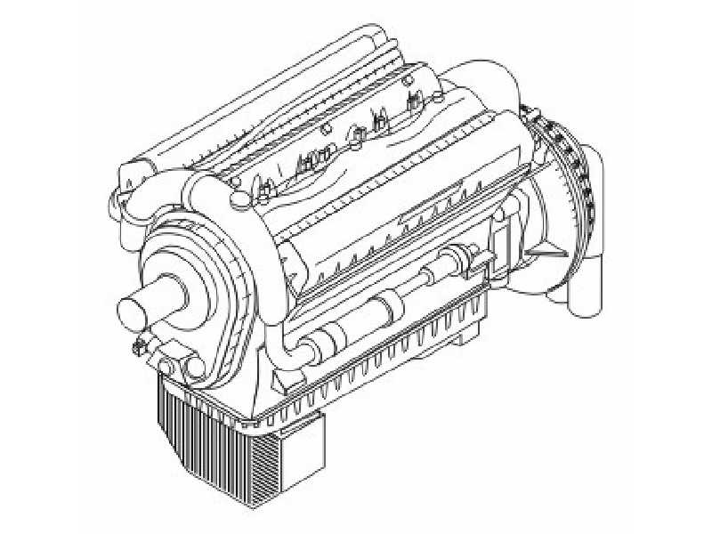 Rolls Royce Merlin XX - British aircraft engine WW II - image 1