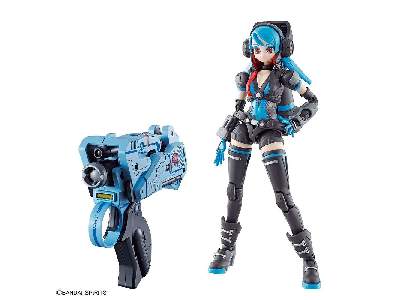 Attack Girl Gun - Lady Commander Alice Set Box - image 5