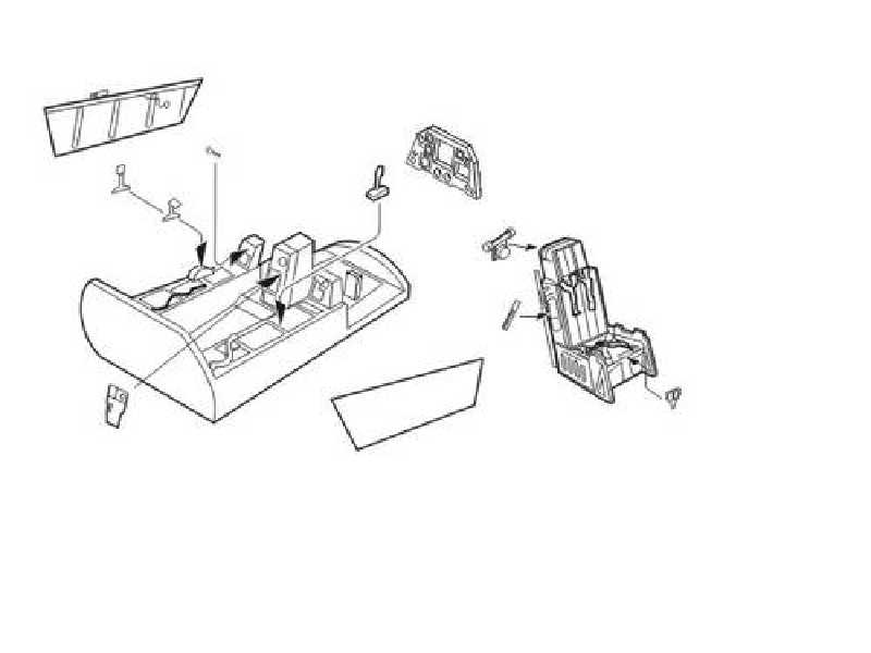 F-16CG/CJ Fightning Falcon Interior set for Academy kit - image 1