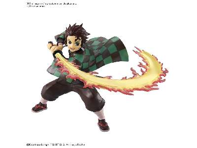 Model Kit Demon Slayer Kamado Tanjiro Hinokami Kagura - image 2