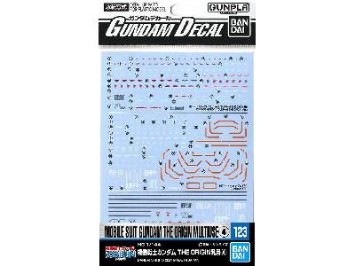 Gundam Decal 123 Ms Gundam The Origin Multiuse 4 - image 1