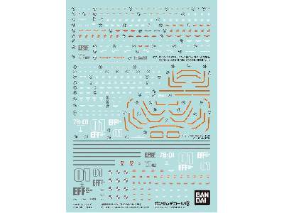 Gundam Decal 123 Ms Gundam The Origin Multiuse 4 - image 2