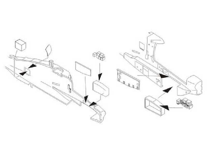 AH-64A  Avionics bays for 1/72 Academy kit - image 1