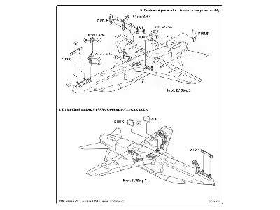 BAe Hawk 100 series  undercarriage set 1/72 for Airfix kit - image 3