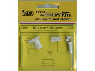 BAe Hawk 100 serie  Exterior set 1/72 for Airfix kit - image 2