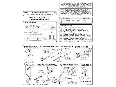 B-26F/G Marauder  Gun Turret & Machineguns 1/72 for Hasegawa - image 2