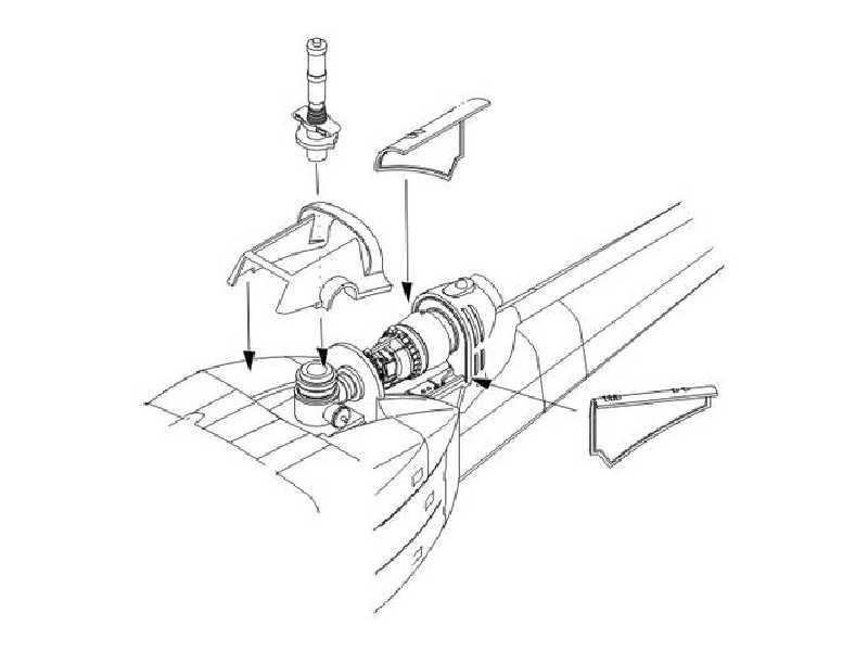 UH-1B  Engine set 1/72 for Italeri - image 1