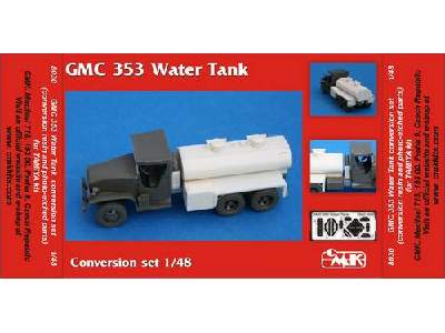 GMC 353 Water tank - conversion set for Tamiya - image 1