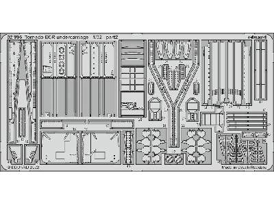 Tornado ECR undercarriage 1/32 - Italeri - image 2