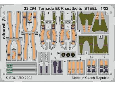 Tornado ECR seatbelts STEEL 1/32 - Italeri - image 1