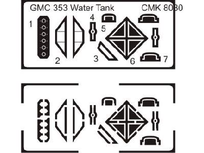 GMC 353 Water tank - conversion set for Tamiya - image 4